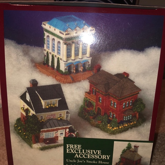 Liberty Falls Collection Village- Set of 4 - Picture 1 of 5